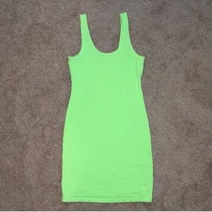 Neon Green Victoria’s Secret PINK Dress XS